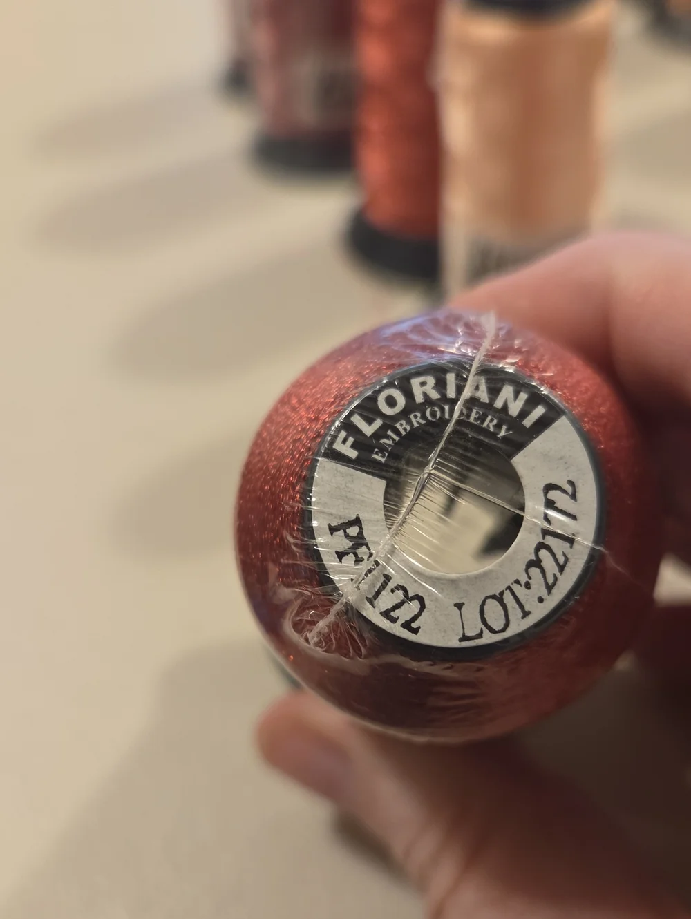 5 Colors FLORIANI Embroidery Threads
